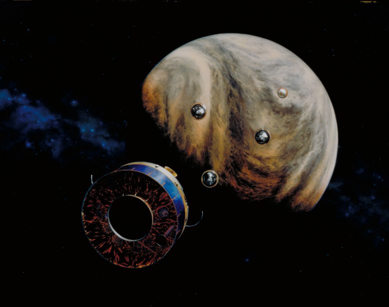 Pioneer Venus MultiProbe在40年前推出今天学习金星
