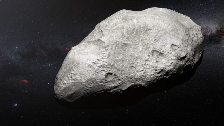 天文学家在太阳系的外带发现流亡的小行星