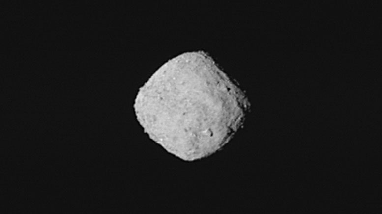 OSIRIS-REx捕获小行星Bennu的“超分辨率”图像