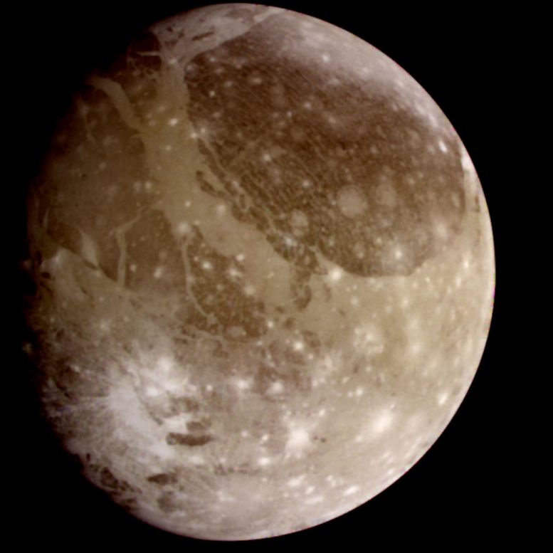 木星的Ganymede：一个像其他人一样的月亮