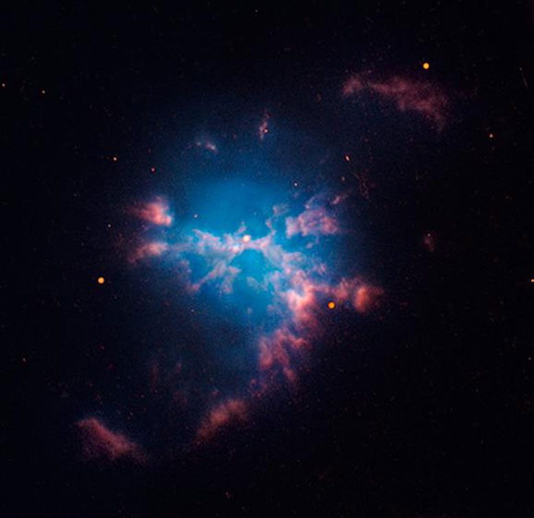 天文学家在行星内部的星云M3-1内发现超近星星