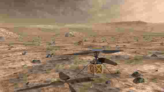 美国宇航局正在下一个红色的星球罗佛使命送一架直升机到火星