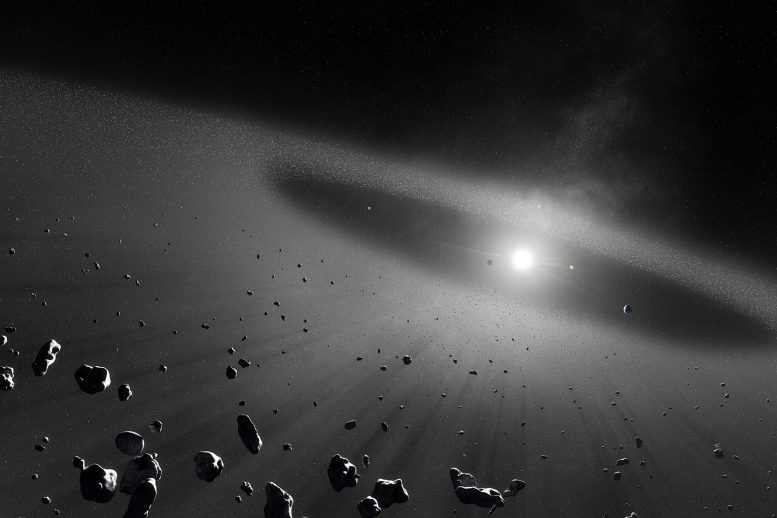 小行星带上的巨大碰撞 - 地球上的生物多样性提升吗？
