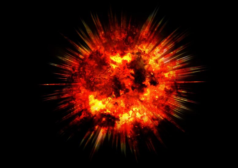 物理学家使用激光来研究爆炸