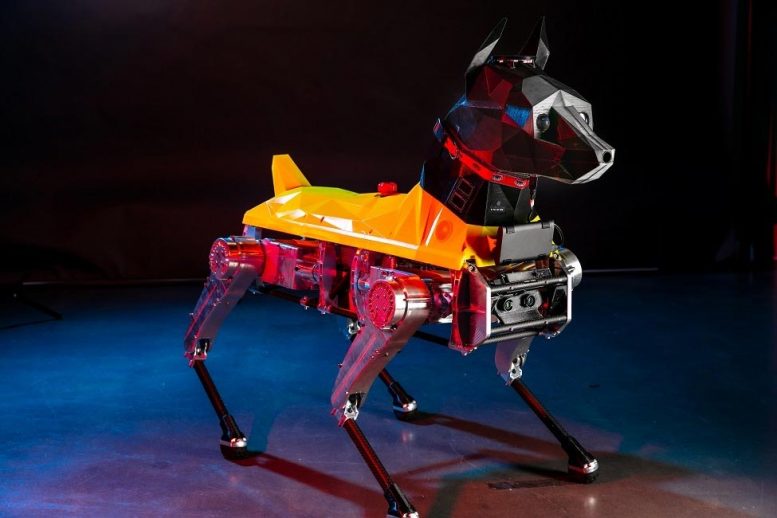 工程师用AI大脑创造智能机器人狗[视频]