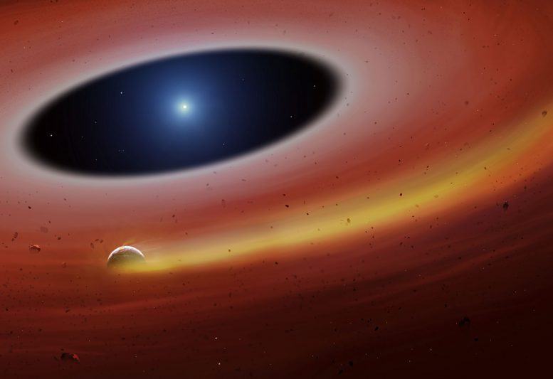 天文学家发现了一颗行星的重金属碎片