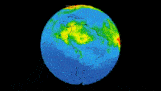 来自巴西火灾的一氧化碳由美国宇航局卫星映射