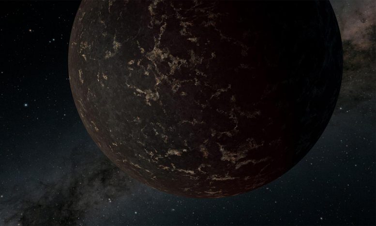 美国宇航局的Spitzer Space Telescope罕见地看着岩石外延的表面
