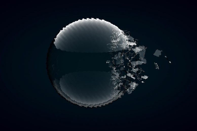 当科学家探测限制时，冰球和液体水的共存在纳米级探讨