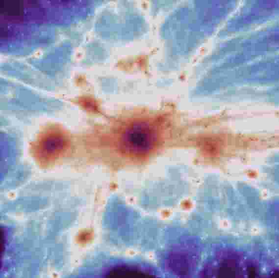 通过发光气体揭示宇宙网的微弱细丝