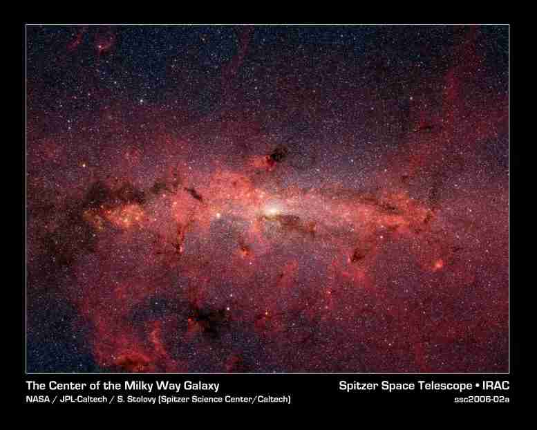 美国宇航局的韦伯望远镜将穿透空间灰尘，以显示银河系的中心