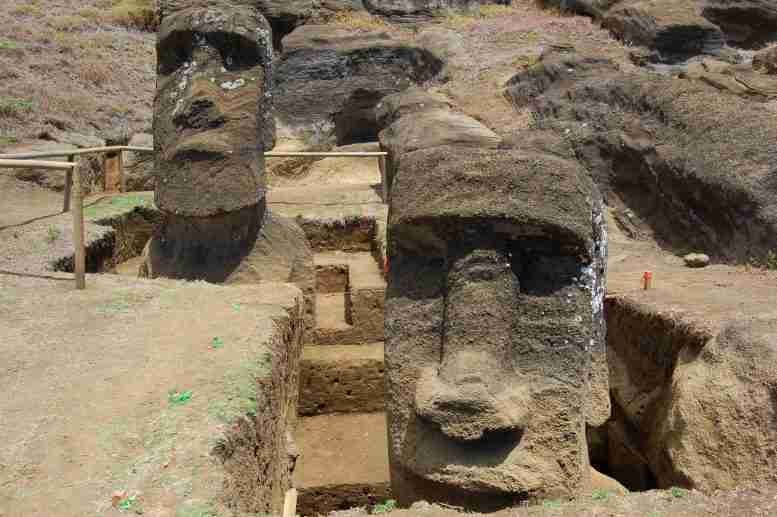 复活节岛的石像之谜：发掘古代巨石的意义