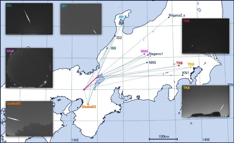 日本京都的火球飞行 - 现在科学家知道它是什么，它来自哪里