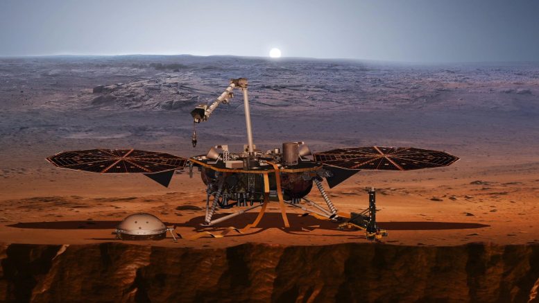 在Martian Surface午夜左右检测到短，神秘的磁脉动
