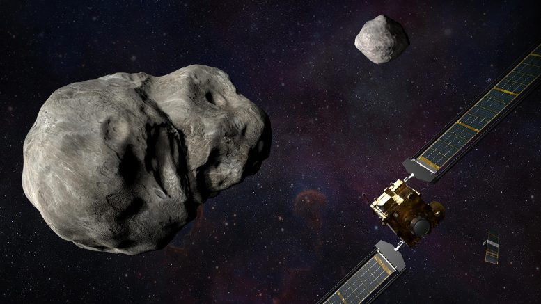 NASA双小行星重定向测试：第一个行星防御任务目标重新命名