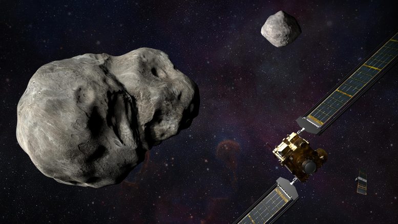 NASA双小行星重定向测试：第一个行星防御任务目标重新命名