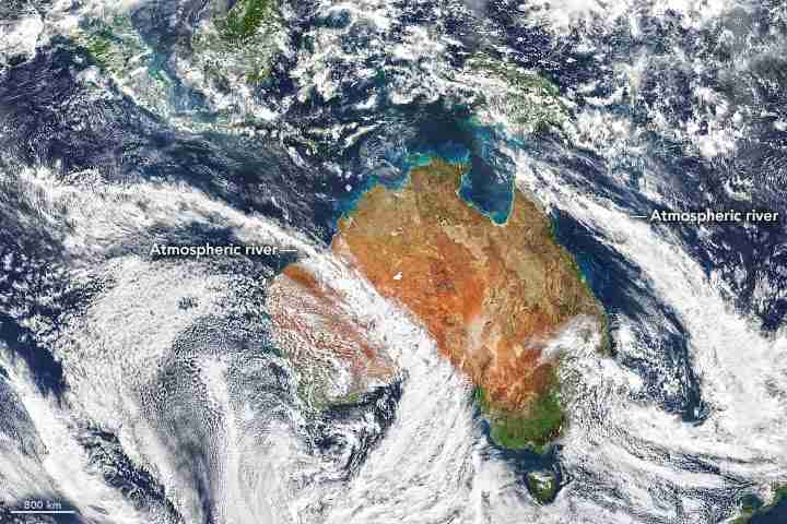 大气河流：澳大利亚气象学家发现双云故障