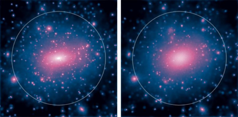 天体物理学家解决了星系中暗物质分布的奥秘