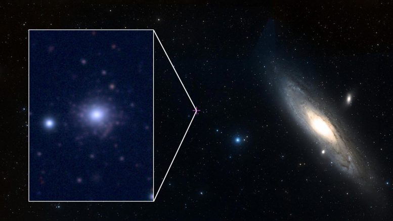 意外发现附近仙女座星系郊区具有极端成分的恒星团