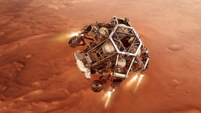 7分钟到达火星：NASA的毅力漫游车企图进行迄今为止最危险的降落[视频]