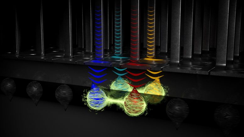 可扩展量子技术的关键里程碑：半导体量子位的2D阵列，可充当量子处理器