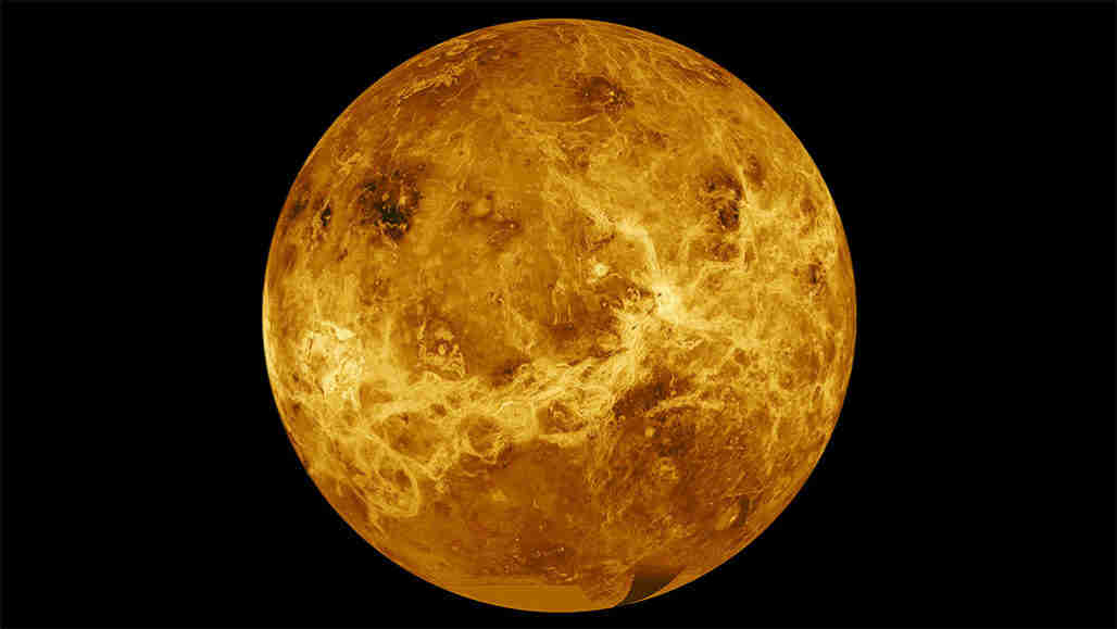 与地球不同，金星气氛中的气体并不均匀混合