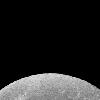 卡西尼图像捕获了Dione Dwarfing Rhea