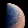美国宇航局的朱诺航天器俯瞰木星的南极