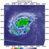 美国宇航局卫星展示飓风佛罗伦萨强化