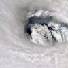 从国际空间站看到的飓风Dorian的眼睛