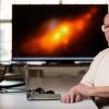 77岁的业余天文学家发现了罕见的银河双核