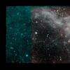 美国国家航空航天局（NASA）的斯皮策太空望远镜（Spitzer Space Telescope）的最终马赛克“星”了加利福尼亚星云