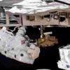 美国宇航局向升级空间站电力系统播放最终的太空行走