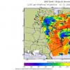 NASA的大气红外测深仪监视热带风暴“费伊”号袭击了东海岸