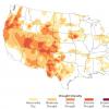 NASA数据显示美国三分之一面临干旱