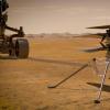 美国宇航局的聪明直升机在火星中报告