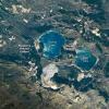 国际空间站上宇航员拍摄的纽伯里火山