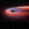 黑洞切成一颗星的星星可能吐出一个极度充满活力的中微子