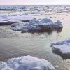 在2018年，在5,500年内萎缩到其最低水平的海冬冰