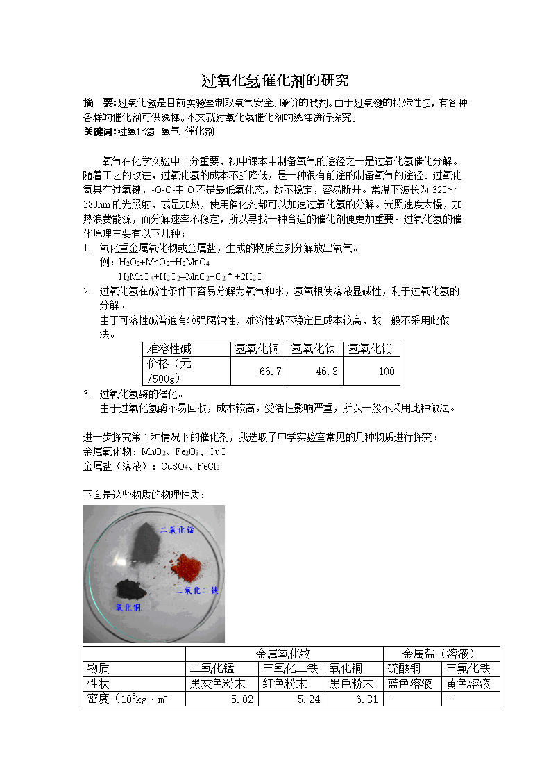 鼓气催化氧化是高中化学教学中的一个重要实验